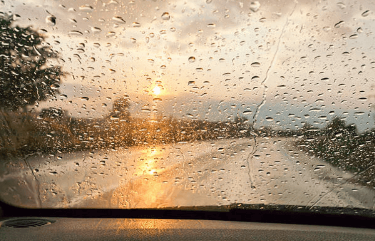 The weather is going to be a mixed bag today with both sun and rain