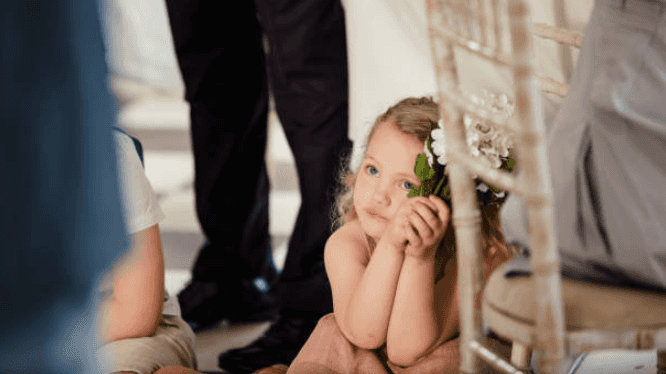Mums debate about brides not wanting children at their weddings