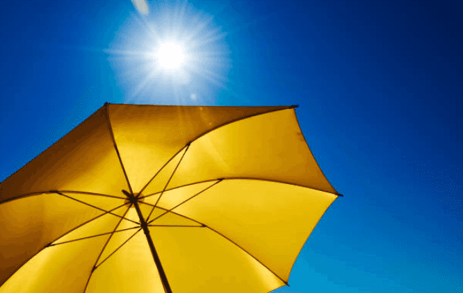 Temperatures are going to reach 24 degrees today but there will be some rain