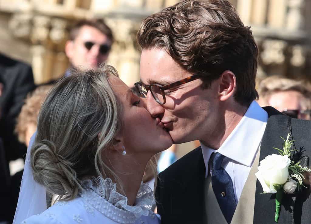 Ellie Goulding’s second wedding dress was designed by Stella McCartney
