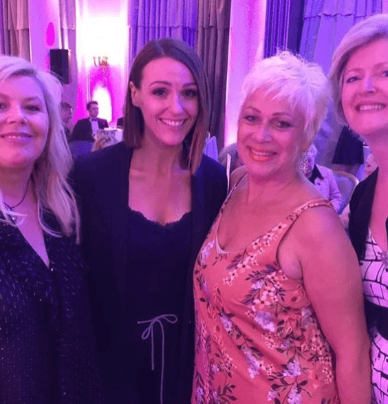 Denise Welch says her son got stick in school because she did furniture ads