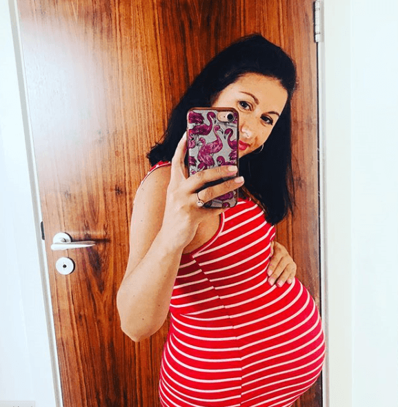Actress Hayley Tamaddon just announced she has given birth to her first child