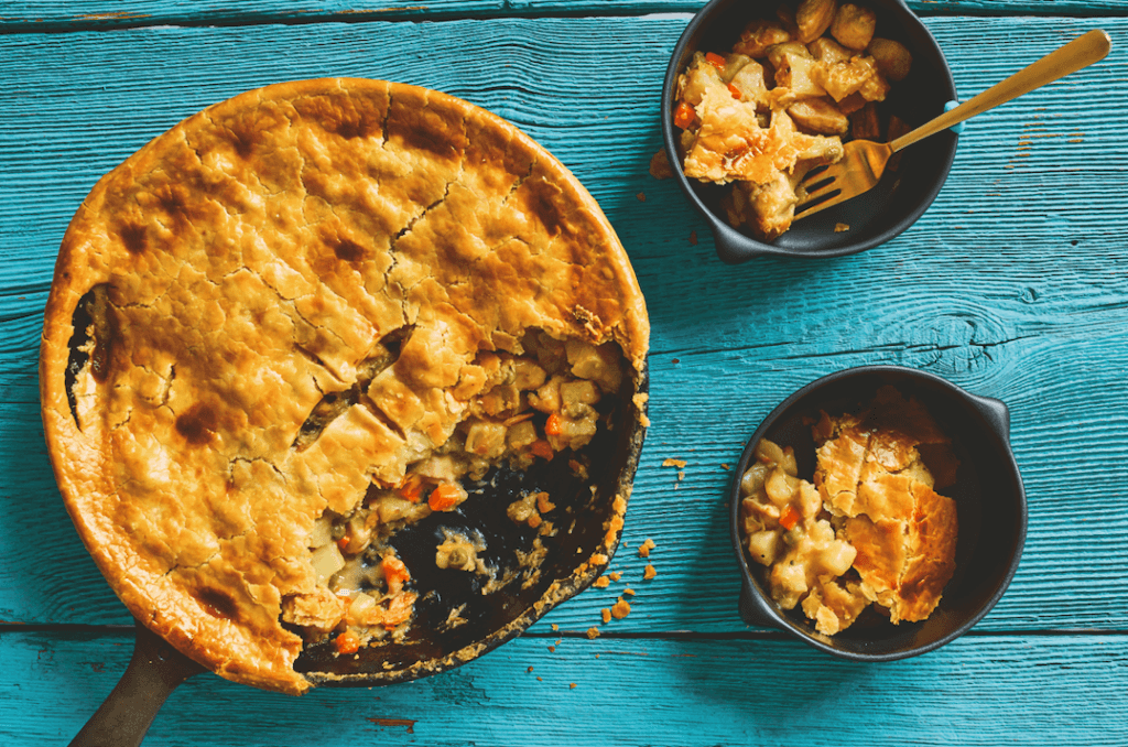 Chicken potpie is an easy, tasty, one-pot wonder to add to your winter dinner menu