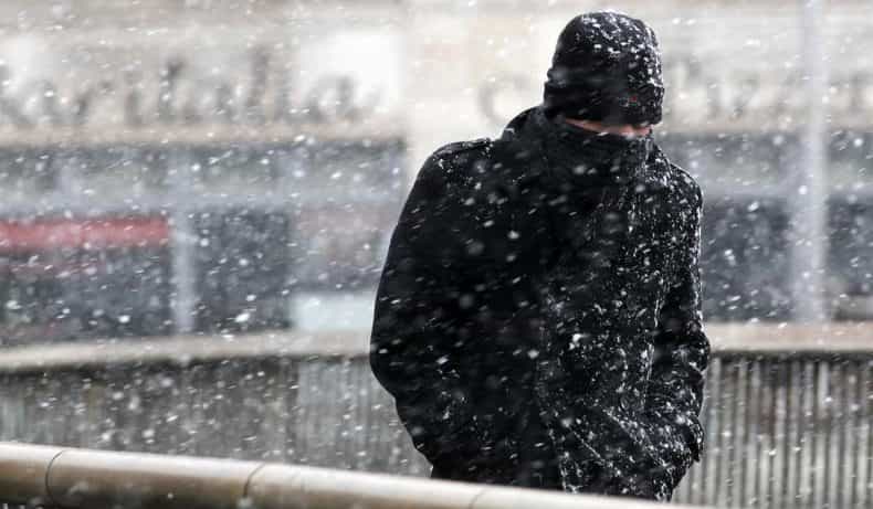 Met Éireann has issued an updated snow and ice warning for the country