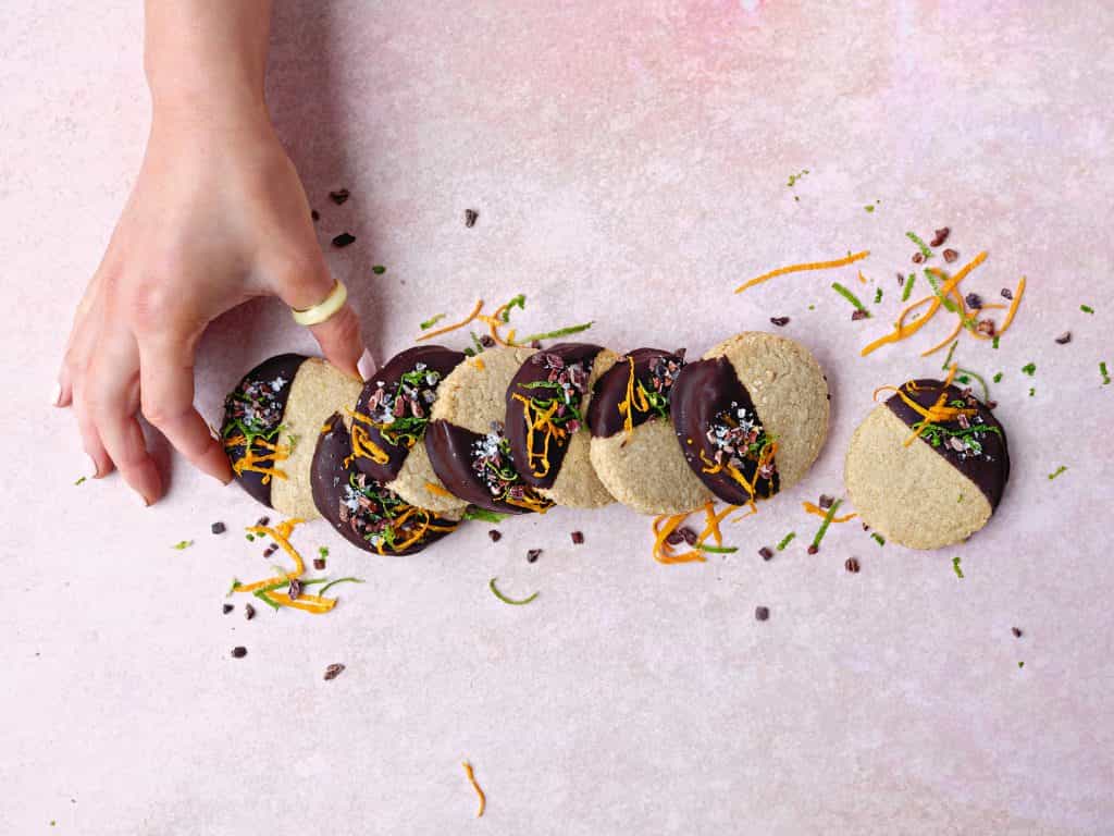 Roz Purcell’s shortbread biscuits are perfect for making together (and they’re vegan too)