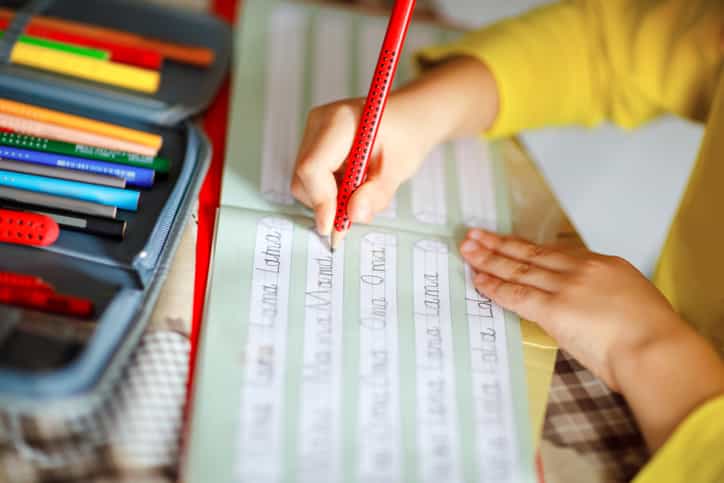 The Green Party has proposed removing homework in primary schools