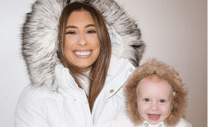 Stacey Solomon says she is an ’emotional wreck’ as son Rex hits a milestone