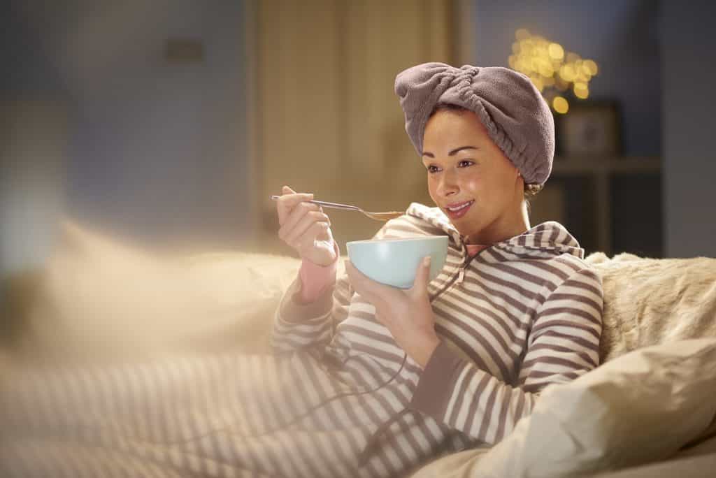 I’ll be tired in the morning, but as a mum I stay up late to get some time to myself