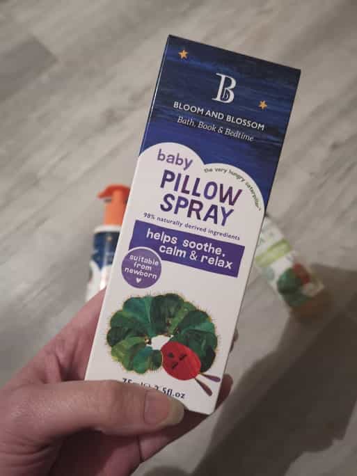 Tried and tested: I’ve been using Bloom and Blossom pillow spray with my child at bedtime