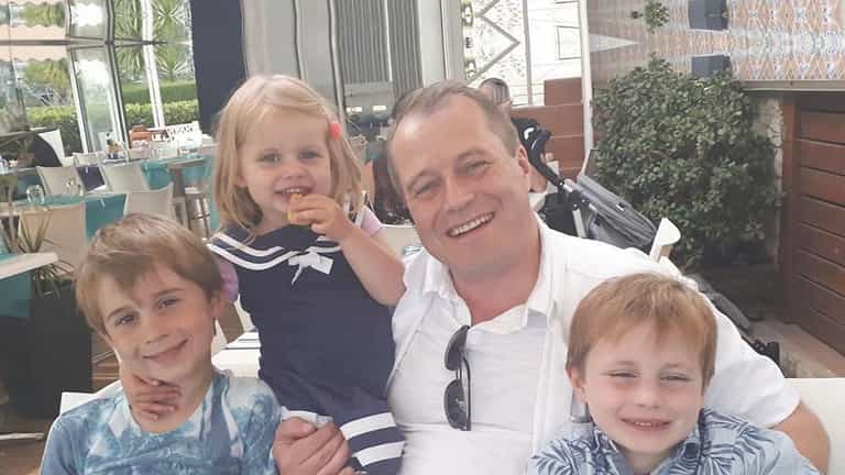 Andrew McGinley remembers his children on their fourth anniversary