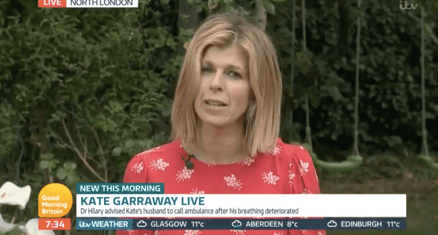‘There will be tears’: Kate Garraway says husband could be in a coma for a year due to #Covid-19