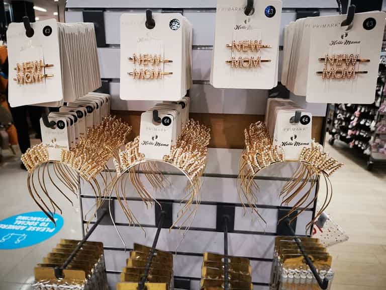 Spotted in Penneys: Super cute new mum and baby shower accessories range