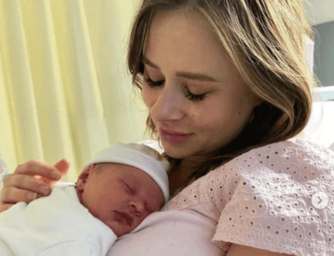 Love Island’s Camilla and Jamie welcome first child together