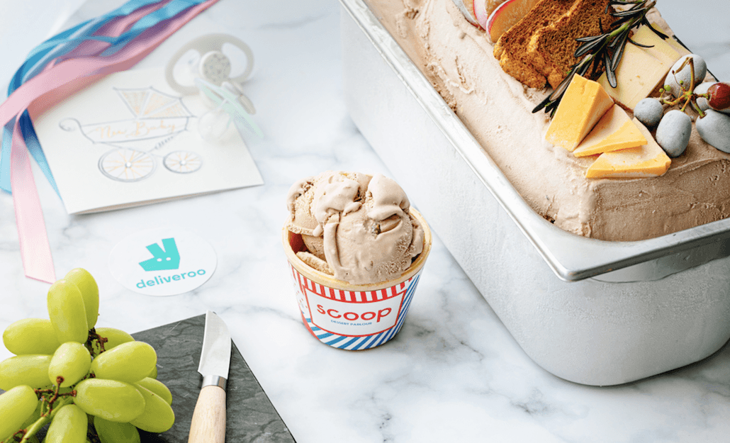 Deliveroo and Scoop has created ice cream inspired by pregnancy cravings – and we want it
