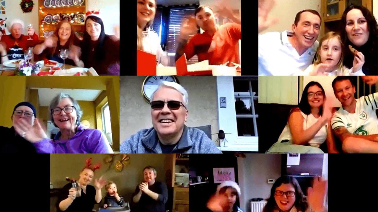 WATCH: Video of Irish family hosting a big virtual reunion is the sweetest thing