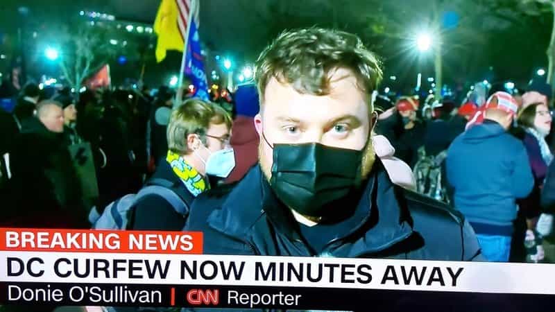CNN’s Donie O’Sullivan will be on the Late Late Show tonight