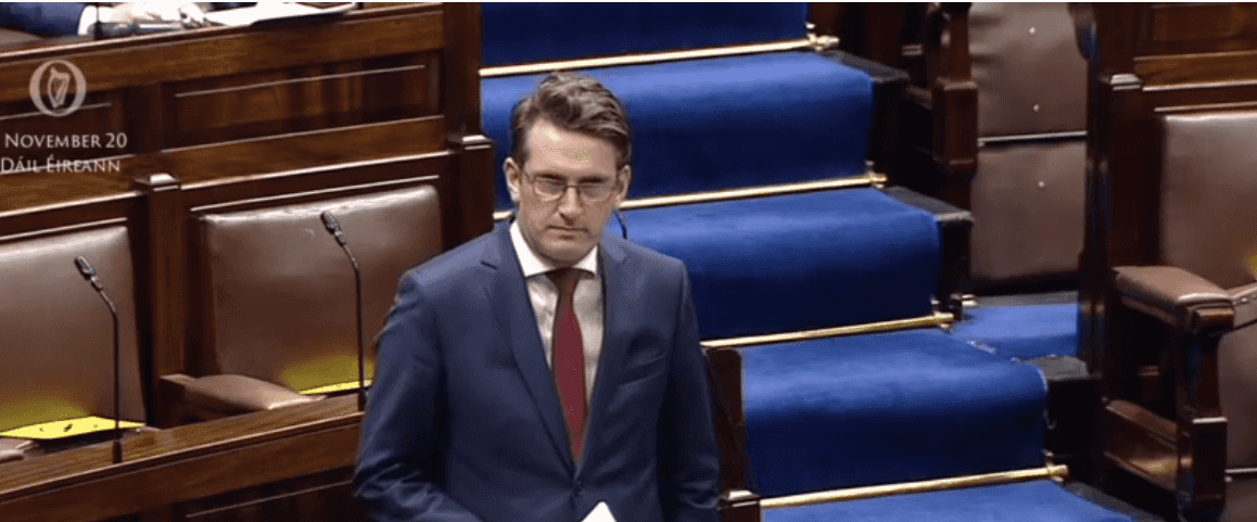 Aodhán Ó Ríordáin passionately calls out Norma Foley in the Dáil