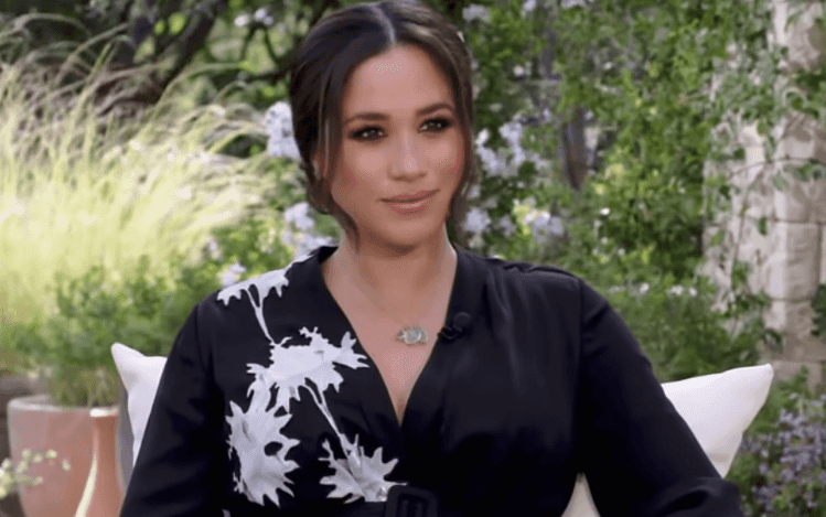 Yes, Meghan is wearing Princess Diana’s bracelet during the Oprah interview Yes, Meghan is wearing Princess Diana’s bracelet during the Oprah interview