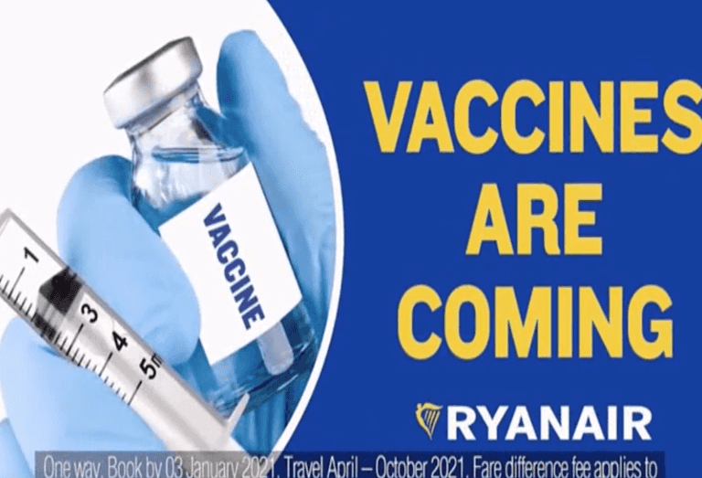 Ryanair in breach of advertising rules over “misleading” and “offensive” Vax and Go ad Ryanair in breach of advertising rules over “misleading” and “offensive” Vax and Go ad