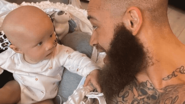 Ashley Cain warns fans of scam pages set up for baby Azaylia