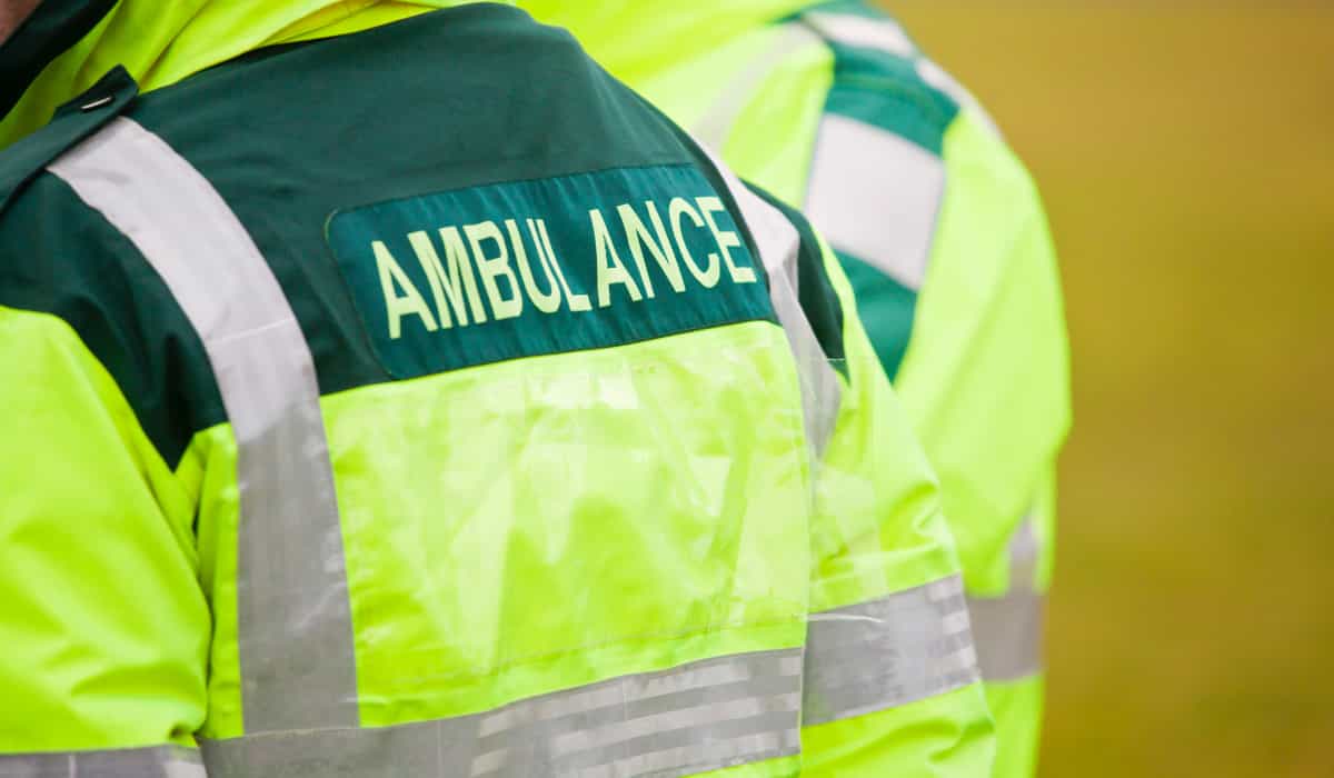 Toddler rushed to hospital after falling from building in London