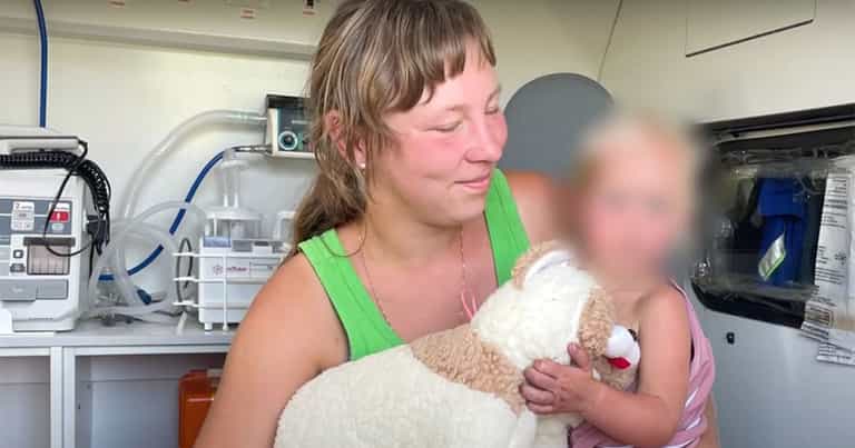 Missing toddler found after surviving three nights alone in the woods