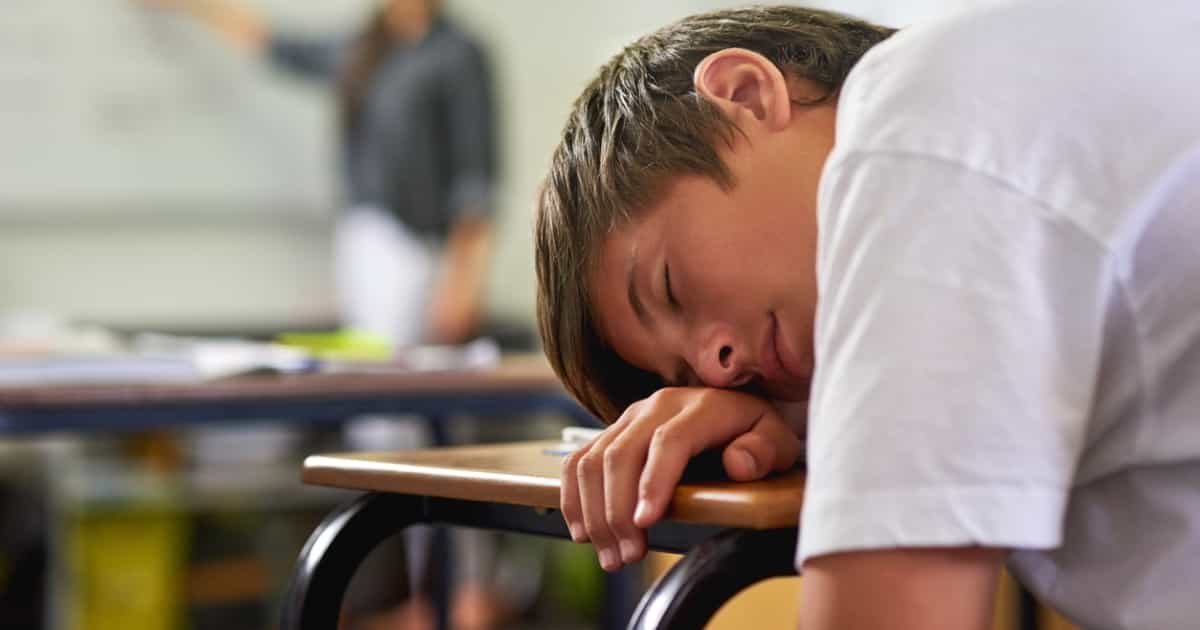 This teacher allows his students to fall asleep in class, for good reason