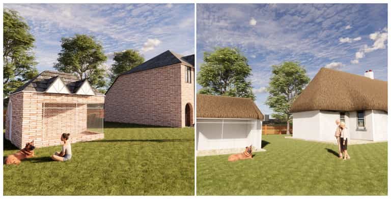 You can now get a bespoke house for your dog made to look exactly like yours
