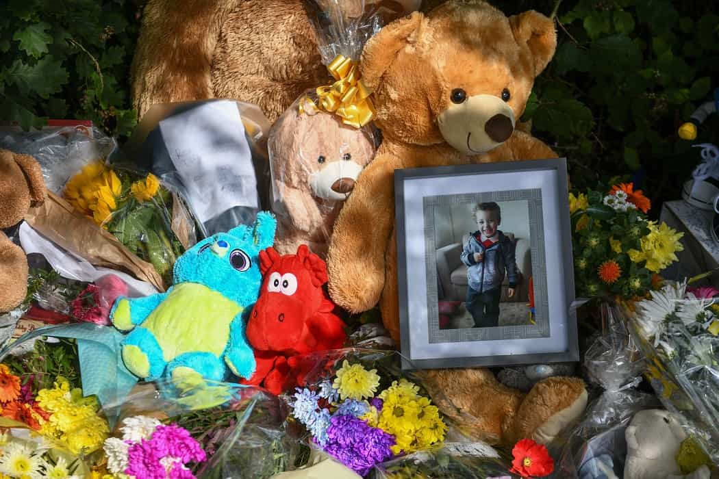 Two adults and 13-year-old boy charged after 5-year-old found dead in river