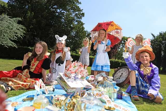 Alice in Wonderland Christmas Lights Spectacular at Loughcrew’s Enchanted Garden