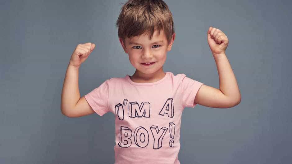 I let my son wear his sister’s pink hand-me-downs — would you?