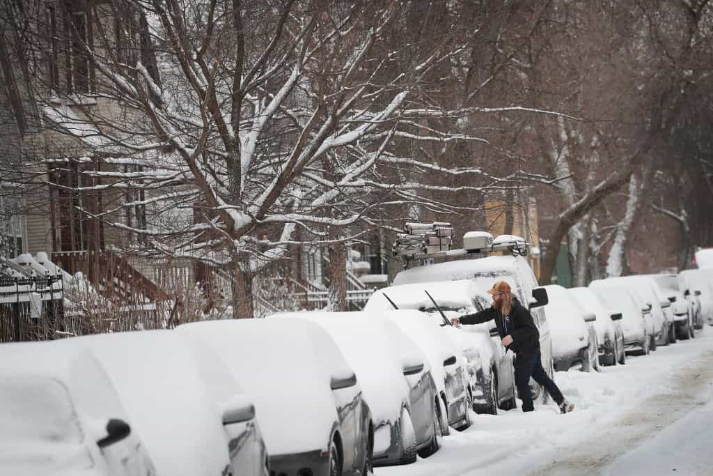 These are the counties most likely to have a White Christmas this year