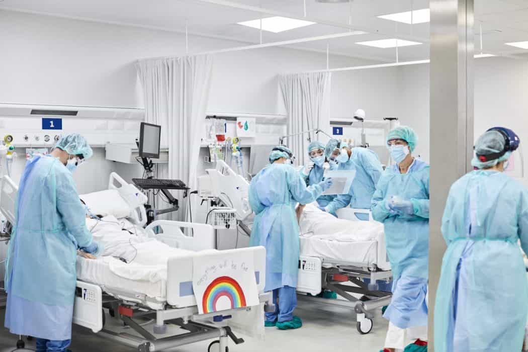 Hospital visitors will need to show proof of vaccination or immunity from Monday