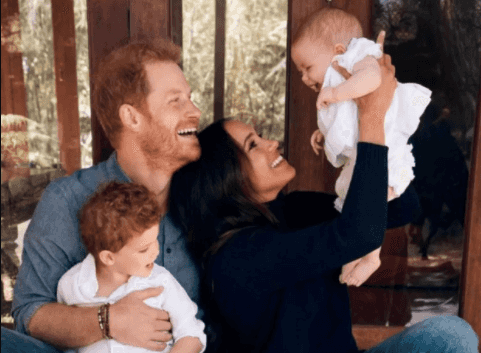 Prince Harry and Meghan Markle share first photo of daughter Lilibet