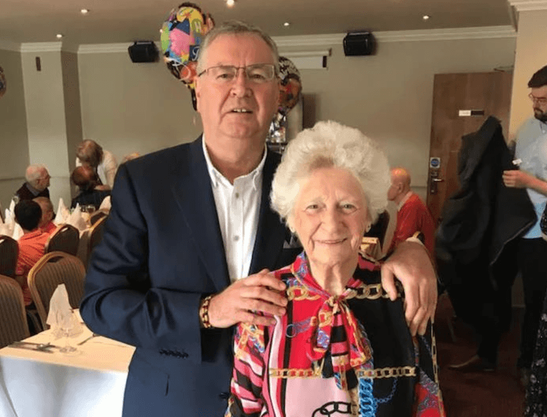 Joe Duffy’s ‘beloved’ mum Mabel has died aged 92