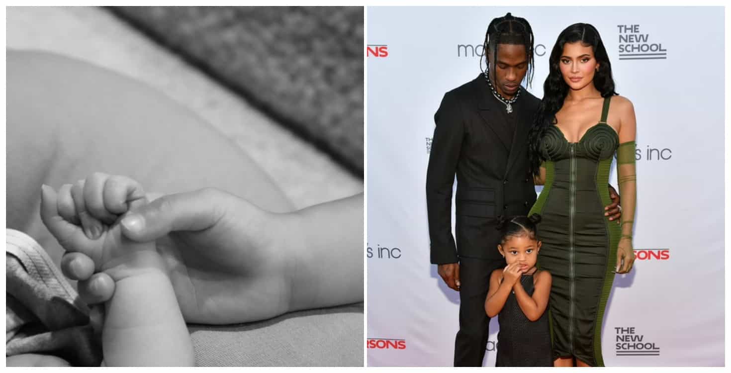 Kylie Jenner announces she has given birth to her second baby