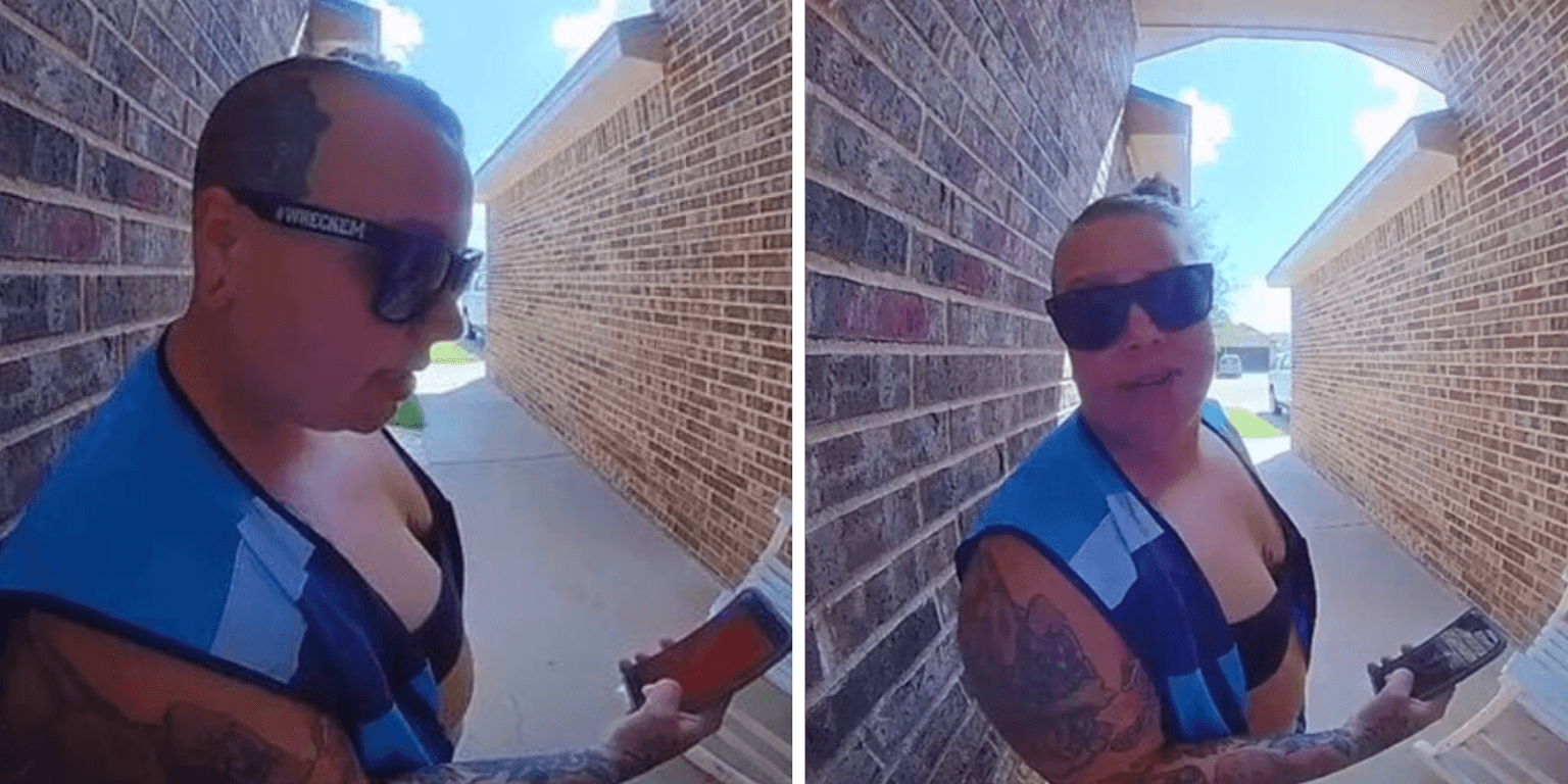 Amazon driver alerts woman to ‘unsafe’ house number problem in viral TikTok