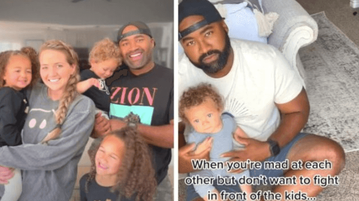 Parents are sharing hilarious ways they stop themselves bickering in front of their kids