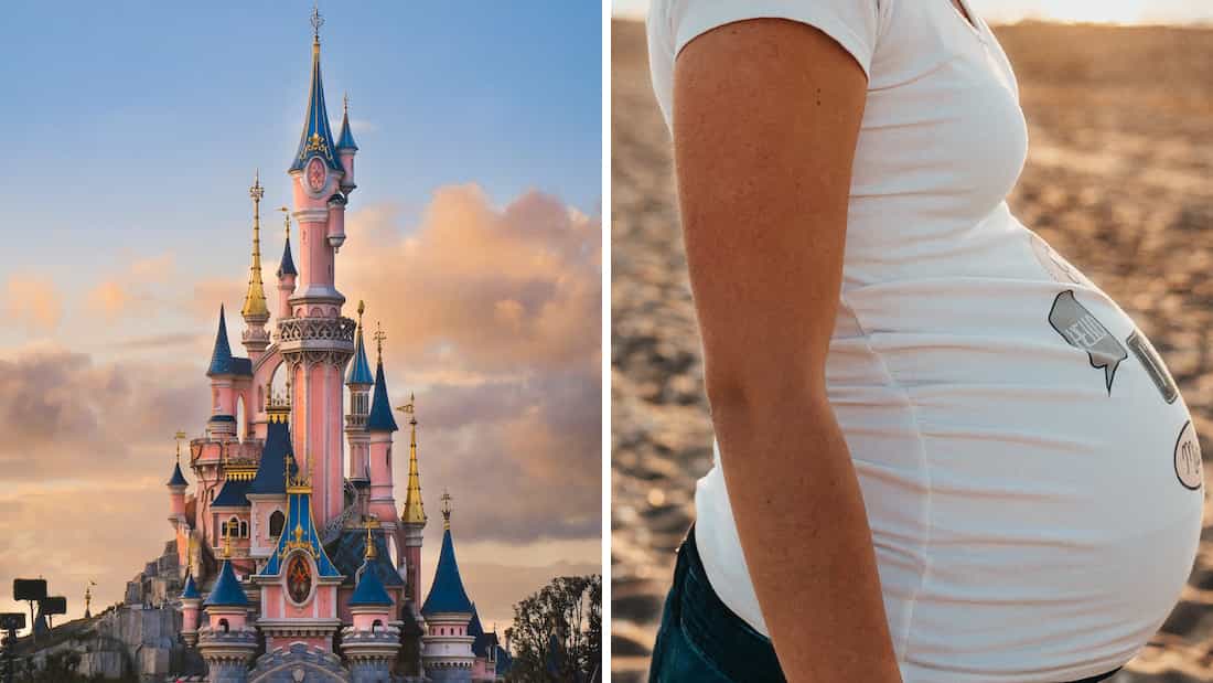 “Risking her life”: Mum called out for wanting to give birth in Disneyland