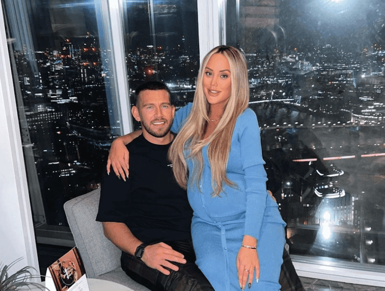 Charlotte Crosby has given birth to her first child