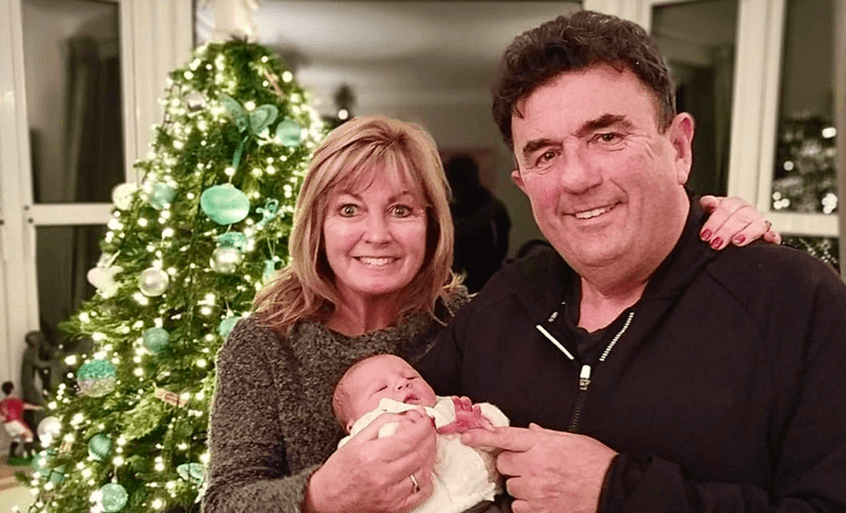 Des Cahill has become a grandfather for the second time Des Cahill has become a grandfather for the second time
