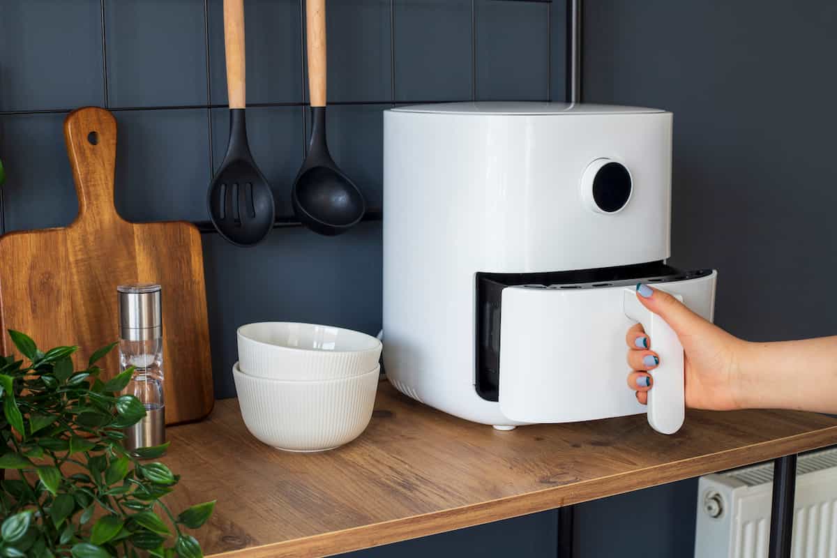 Mum issues warning after her air fryer goes up in flames