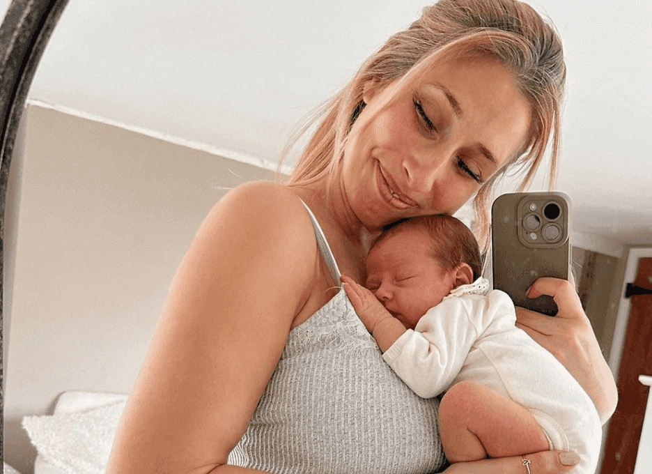 Stacey Solomon gets emotional as baby Belle reaches special milestone