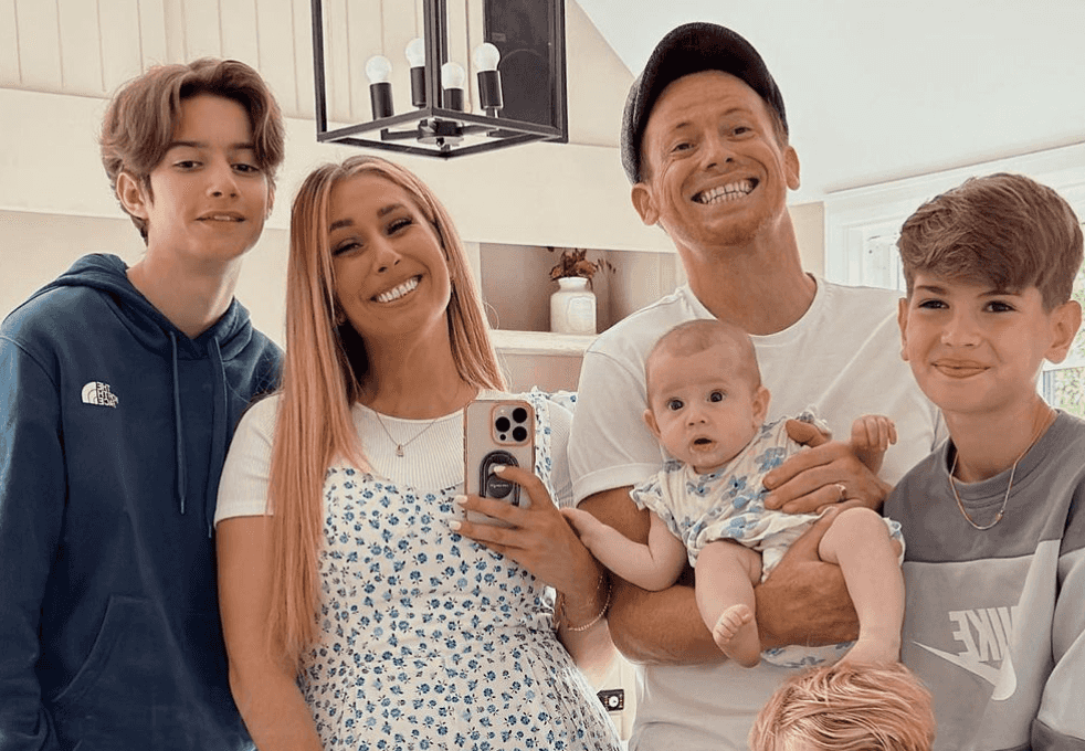 Stacey Solomon defends herself after being accused of having a favourite child