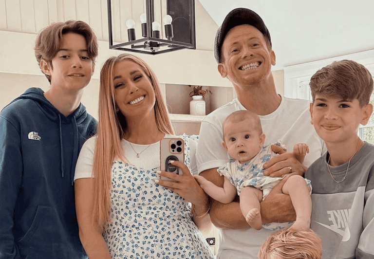 Stacey Solomon defends herself after being accused of having a favourite child