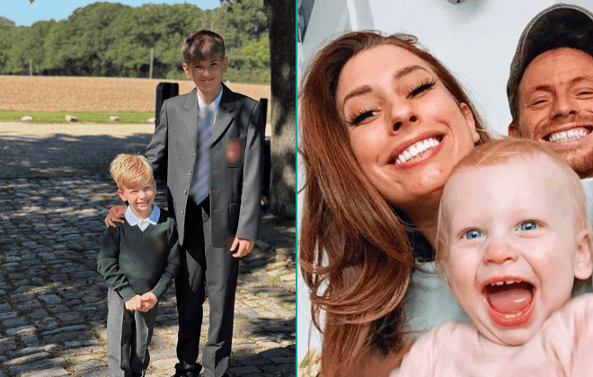 ‘Time is a thief’ – Stacey Solomon gets emotional as youngest son Rex starts school
