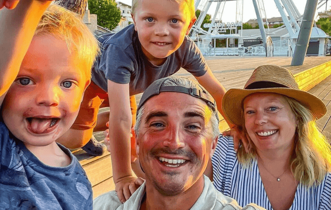 Donal Skehan ’embraces the madness’ of fatherhood