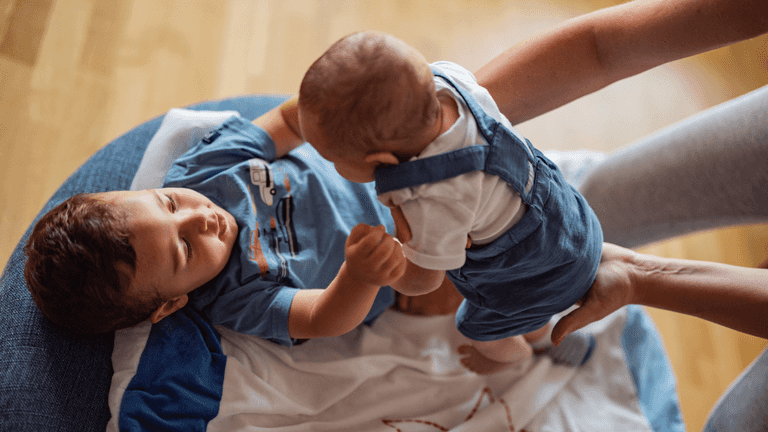 Mum lets her sons pick their new sibling’s middle name and their choice is so heartwarming