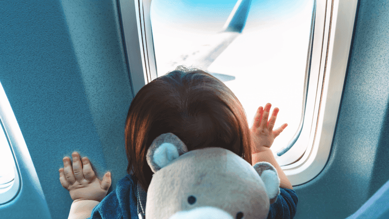 These tips may stop your child from crying if you wake them on a plane These tips may stop your child from crying if you wake them on a plane