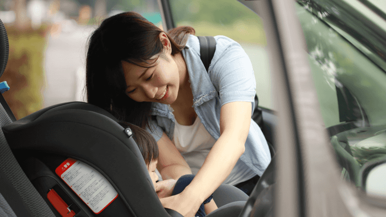 Mum urges people to stop parking in parent and child car spaces